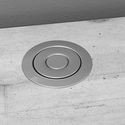 GLOBOSTAR® POWERFOLD 79630 Χωνευτό Πτυσσόμενο Πολύπριζο 5 Θέσεων με 2 x Πρίζες DC 5V USB 3.0 & 3 x EU Schuko Πρίζες Ασφαλείας Childproof AC 220-240V 3000W/13A Max Load με Διακόπτη On/Off IP20 - Μαύρο & Γκρι - Μ8 x Π8 x Υ33cm