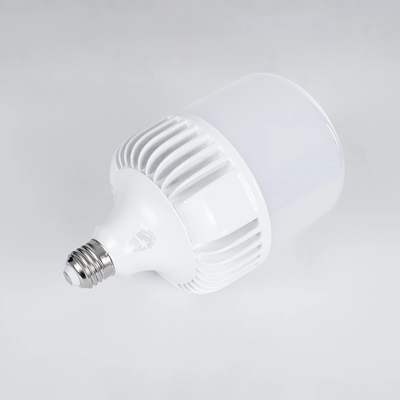 GloboStar® HIGHBAY 60063 Λάμπα E27 LED 50W 5000lm 260° AC 220-240V Αδιάβροχο IP54 Ψυχρό Λευκό 6000K - Lumileds SMD Chip - Λευκό Γαλακτερό - Μ12 x Π12 x Υ20cm - 3 Χρόνια Εγγύηση