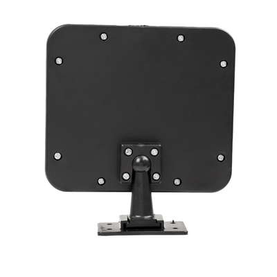 GLOBOSTAR® ZETA 71462 Προβολέας με Ανιχνευτή PIR / Αισθητήρα Κίνησης LED 20W 1000lm 120° DC 5V με Φωτοβολταϊκό Panel 5V 1W & Επαναφορτιζόμενη Μπαταρία Li-ion 3.2V 2400mAh Αδιάβροχο IP65 Ψυχρό Λευκό 6000K - Sanan COB Chip - Μαύρο - Μ15 x Π3.5 x Υ13cm - 2 Χρόνια Εγγύηση