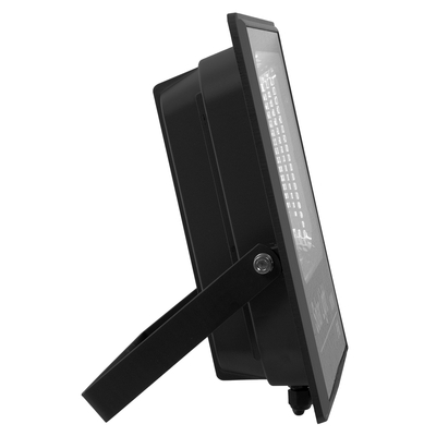 GLOBOSTAR® HERMES 71557 Προβολέας με IR Ασύρματο Χειριστήριο LED 100W 5000lm 120° DC 5V με Φωτοβολταϊκό Panel 5V 20W & Επαναφορτιζόμενη Μπαταρία Li-ion 3.2V 15000mAh Αδιάβροχο IP66 Ψυχρό Λευκό 6000K Dimmable - Sanan SMD Chip - Μαύρο - Μ31.5 x Π26.2 x Υ7.5cm - 2 Χρόνια Εγγύηση