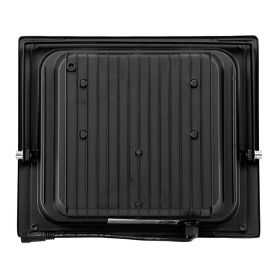 GLOBOSTAR® HERMES 71557 Προβολέας με IR Ασύρματο Χειριστήριο LED 100W 5000lm 120° DC 5V με Φωτοβολταϊκό Panel 5V 20W & Επαναφορτιζόμενη Μπαταρία Li-ion 3.2V 15000mAh Αδιάβροχο IP66 Ψυχρό Λευκό 6000K Dimmable - Sanan SMD Chip - Μαύρο - Μ31.5 x Π26.2 x Υ7.5cm - 2 Χρόνια Εγγύηση