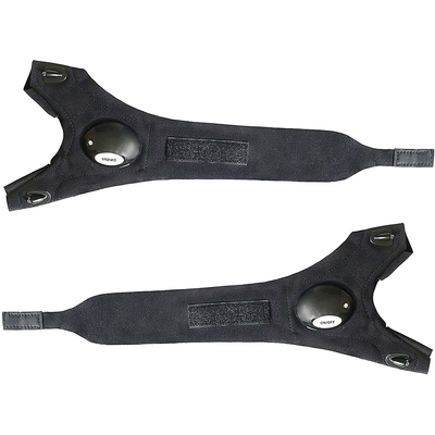 GLOBOSTAR® HANDLAMP 79067 Φακός Γάντι Χεριού LED 1W 100lm 60° DC 3V με 1xCR2016 Μπαταρία Αδιάβροχο IP44 Ψυχρό Λευκό 6000K - Μ33 x Π13.5 x Υ1cm - 1 Χρόνο Εγγύηση