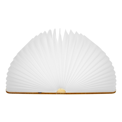 GLOBOSTAR® BOOKDECO 79636 Μοντέρνο Επιτραπέζιο Φωτιστικό Πορτατίφ LED 4W 250lm 180° DC 5V με USB 2.0 & Επαναφορτιζόμενη Μπαταρία Li-ion 3.2V 1000mAh IP20 Πολύχρωμο RGB - Μπεζ - Μ21.5 x Π16.5 x Υ2.2cm - 2 Χρόνια Εγγύηση