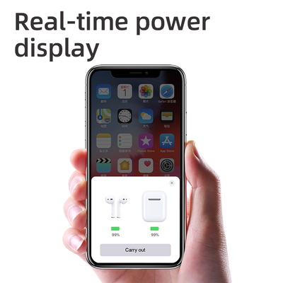 GloboStar® 87051 JOYROOM Originals JR-T03S TWS Earphones με Θήκη Φόρτισης True Wireless Bluetooth V5.0 Binaural Συμβατό με iOS & Android Μαύρο