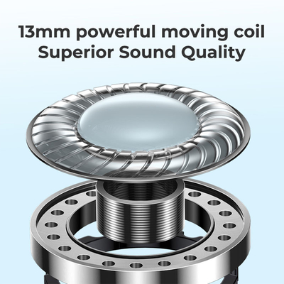 GloboStar® 87055 JOYROOM Originals JR-T13 Bilateral TWS Earphones με Θήκη Φόρτισης True Wireless Bluetooth V5.0 Binaural Συμβατό με iOS & Android Μαύρο