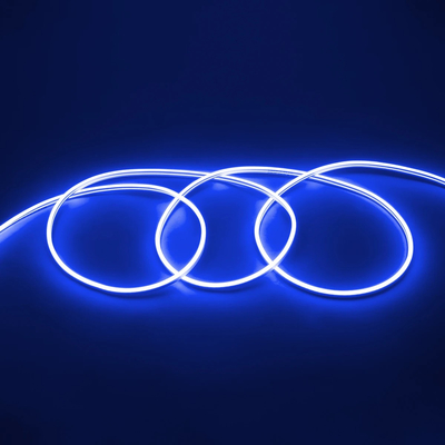 GLOBOSTAR® NEOVALE 70565 Ταινία Neon Flex LED 12W/m 600lm/m 120° DC 24V Αδιάβροχο IP65 120 x SMD2835 Chip/m Μπλε Dimmable - Μ100 x Π0.8 x Υ1.6cm - 3 Χρόνια Εγγύηση