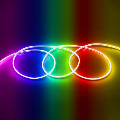 GLOBOSTAR® NEOVALE 70568 Ταινία Neon Flex LED 18W/m 900lm/m 120° DC 24V Αδιάβροχο IP65 60 x SMD5050 Chip/m Πολύχρωμο RGB Dimmable - Μ100 x Π0.8 x Υ1.6cm - 3 Χρόνια Εγγύηση