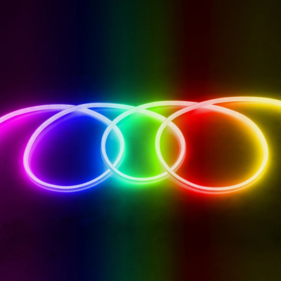 GLOBOSTAR® TUBARE 70588 Ταινία Neon Flex LED 18W/m 1260lm/m 360° DC 24V Αδιάβροχο IP68 60 x SMD 5050 Chip/m Πολύχρωμο RGB Dimmable - Μ500 x Π2.1 x Υ2.1cm - Ρολό 5 Μέτρων - 2 Χρόνια Εγγύηση