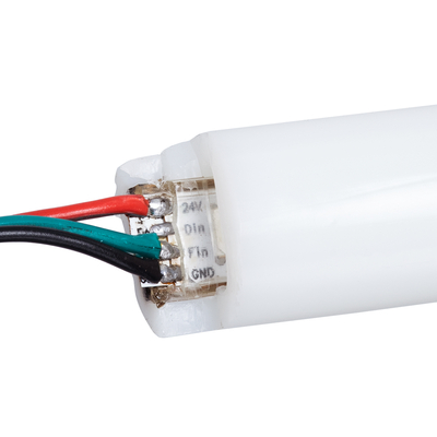 GLOBOSTAR® NEOTUBE 70589 Ψηφιακή Pixel Addressable Ταινία Neon Flex LED 18W/m 900lm/m 360° DC 24V Αδιάβροχο IP65 60 x SMD5050 Chip/m 10 x Pixel/m Πολύχρωμο RGB Dimmable SPI/TTL Protocol IC WS2811 - Μ100 x Π2.1 x Υ2.1cm - 3 Χρόνια Εγγύηση