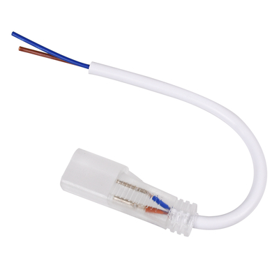 GLOBOSTAR® NEOVALE 70613 Σύνδεσμος Τροφοδοσίας για Μονόχρωμη Neon Flex Αδιάβροχο IP65 - Μ20 x Π1.9 x Υ1.1cm