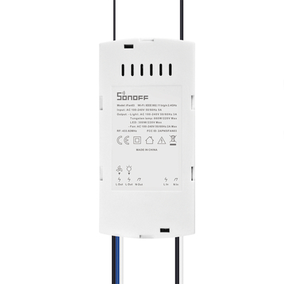 GloboStar® 80012 SONOFF iFan03-R2 - Wi-Fi Smart Switch Ceiling Fan & Light Controller