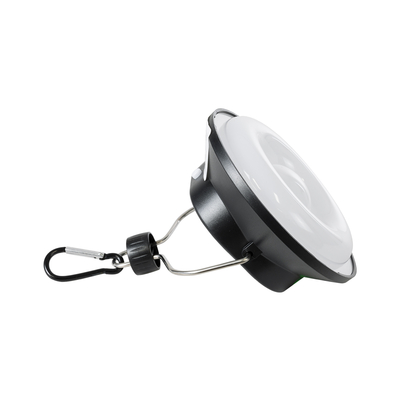 GLOBOSTAR® SOLARLAMP 71487 Λάμπα LED 15W 1500lm 180° DC 5V Powerbank με φορτιστή USB, Φωτοβολταϊκό Panel 5V 1W & Επαναφορτιζόμενη Μπαταρία Li-ion 3.2V 1700mAh IP20 Ψυχρό Λευκό 6000K - Μ12 x Π12 x Υ5cm - 2 Χρόνια Εγγύηση