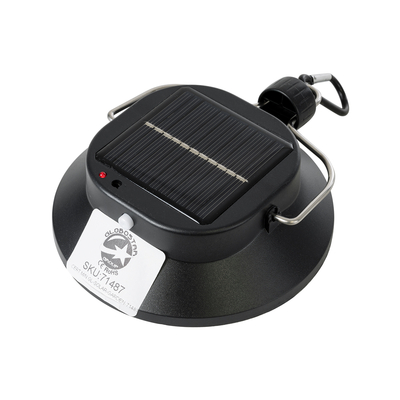 GLOBOSTAR® SOLARLAMP 71487 Λάμπα LED 15W 1500lm 180° DC 5V Powerbank με φορτιστή USB, Φωτοβολταϊκό Panel 5V 1W & Επαναφορτιζόμενη Μπαταρία Li-ion 3.2V 1700mAh IP20 Ψυχρό Λευκό 6000K - Μ12 x Π12 x Υ5cm - 2 Χρόνια Εγγύηση
