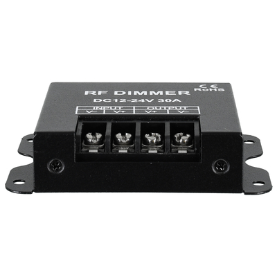 GLOBOSTAR® DIMMERME 73310 Σετ Dimmer με RF Ασύρματο Χειριστήριο με 1 x 30A 720W Κανάλι DC 12-24V 30A 720W Max IP20 - RF2.4Ghz - Μ8.7 x Π6.2 x Υ2cm - 2 Χρόνια Εγγύηση