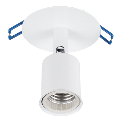 GLOBOSTAR® SARA 00848 Χωνευτό Φωτιστικό Οροφής με Ντουί 1 x E27 AC 220-240V IP20 - Λευκό - Μ8 x Π8 x Υ8.5cm / Q7cm