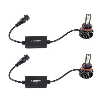 GloboStar® 82025 H9 F2 Line KIT Βασικού Φωτισμού Αυτοκινήτου & Φορτηγού 3rd Generation Can-Bus Series LED CREE CXB COB 30/60W 7000lm DC 12V Αδιάβροχο IP65 Ψυχρό Λευκό 6000K