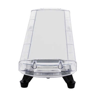 GloboStar® 85188 PRO Series Φάρος Σήμανσης Οχήματος Αστυνομίας για Αυτοκίνητα & Φορτηγά 6 Προγραμμάτων Φωτισμού STROBE LED COB 180W DC 10-30V Αδιάβροχος IP66 Μπλε