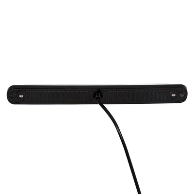 GloboStar® 85268 PRO Series Μπάρα Σήμανσης Οχήματος Αστυνομίας για Αυτοκίνητα & Φορτηγά 10 Προγραμμάτων Φωτισμού STROBE LED SMD 3030 15W DC 12-24V Αδιάβροχη IP65 Μπλε