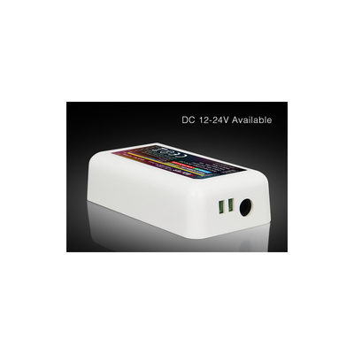 GLOBOSTAR® MiBOXER-FUT039 73433 Δέκτης Dimmer / Controller με 5 x 6A 144W Κανάλια DC 12-24V 10A 240W Max IP20 - RF2.4Ghz Group Zone - Μ8.5 x Π4.5 x Υ2.2cm - 5 Χρόνια Εγγύηση