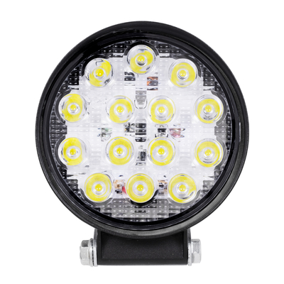 GLOBOSTAR® WORKPRO 85406 Προβολάκι LED 42W 4200lm 45° DC 10-30V Αδιάβροχο IP65 Ψυχρό Λευκό 6000K - CREE COB Chip - Μ11.4 x Π3 x Υ12.8cm - 2 Χρόνια Εγγύηση