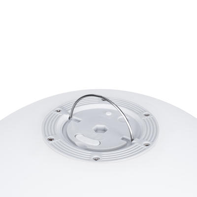 GLOBOSTAR® AQUAGLOW 85824 Μοντέρνο Φωτιστικό Κήπου Μπάλα με IR Ασύρματο Χειριστήριο LED 5W 250lm 360° DC 5V με USB-C με Επαναφορτιζόμενη Μπαταρία Li-ion 3.7V 2x18650 1400mAh Αδιάβροχο IP54 Πολύχρωμο RGBW Dimmable - Sanan SMD Chip - Γαλακτερό Λευκό - Μ24 x Π24 x Υ24cm - 2 Χρόνια Εγγύηση