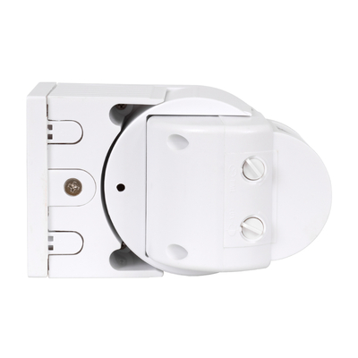 GloboStar® 79092 Επίτοιχος PIR Ανιχνευτής-Αισθητήρας Κίνησης 180° 6m Motion Sensor AC 230V Max 1380W