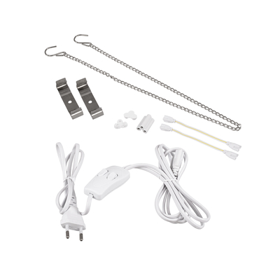 GloboStar® 85958 Linear Grow Light Full Spectrum LED Γραμμικό Φωτιστικό Ανάπτυξης Φυτών Θερμοκηπίου 120cm SMD 2835 200W 120° AC230V IP54 Εσωτερικού Χώρου για Κάλυψη Επιφάνειας 1.2m x 1.2m Πλήρους Φάσματος Φωτισμού