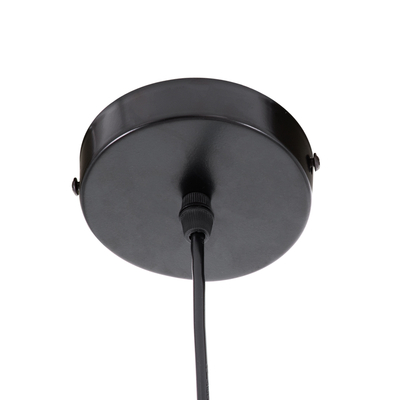 GLOBOSTAR® CELEST 00789 Μοντέρνο Κρεμαστό Φωτιστικό Οροφής με Ντουί 1 x G9 AC 220-240V IP20 - Μαύρο & Λευκό - Μ20 x Π20 x Υ26.5cm