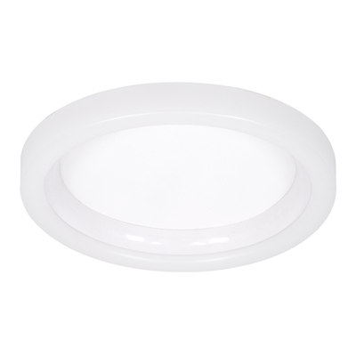 GLOBOSTAR® ARIANA 61035 Μοντέρνο Φωτιστικό Οροφής LED 55W 6376lm 120° AC 220-240V IP20 Ρυθμιζόμενο Λευκό CCT με Χειριστήριο από 2700K έως 6000K Dimmable - Lumileds SMD Chip - Λευκό Ματ - Μ48 x Π48 x Υ9cm - 3 Χρόνια Εγγύηση