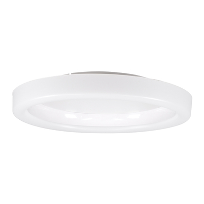 GLOBOSTAR® ARIANA 61035 Μοντέρνο Φωτιστικό Οροφής LED 55W 6376lm 120° AC 220-240V IP20 Ρυθμιζόμενο Λευκό CCT με Χειριστήριο από 2700K έως 6000K Dimmable - Lumileds SMD Chip - Λευκό Ματ - Μ48 x Π48 x Υ9cm - 3 Χρόνια Εγγύηση