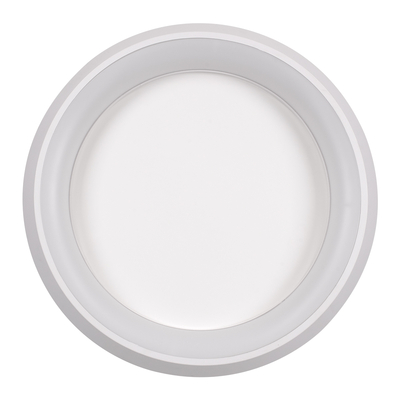 GLOBOSTAR® MELINA 61041 Μοντέρνο Φωτιστικό Οροφής LED 55W 6376lm 120° AC 220-240V IP20 Ρυθμιζόμενο Λευκό CCT με Χειριστήριο από 2700K έως 6000K Dimmable - Lumileds SMD Chip - Λευκό Ματ - Μ48 x Π48 x Υ9cm - 3 Χρόνια Εγγύηση