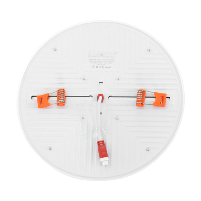 GLOBOSTAR® PANELEON 60192 Χωνευτό Panel Οροφής με Σύστημα Ρυθμιζόμενης Τρύπας Κοπής LED 33W 3492lm 180° AC 220-240V IP20 Φυσικό Λευκό 4500K - Lumileds SMD Chip & TÜV SÜD Driver - Λευκό Γαλακτερό - Μ22.2 x Π22.2 x Υ2cm / Q3.5cm έως Q20.5cm - 3 Χρόνια Εγγύηση