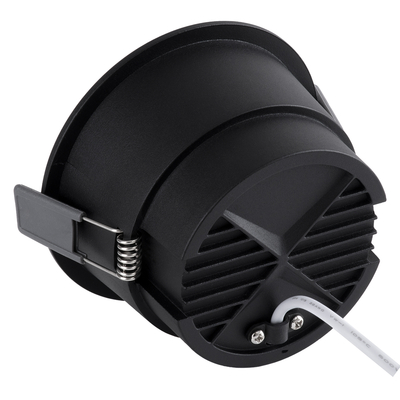 GLOBOSTAR® PLUTO-B 60263 Χωνευτό Downlight Σποτ με Honeycomb Anti Glare Reflector LED 15W 1875lm 38° AC 220-240V IP20 Θερμό Λευκό 2700K - Bridgelux COB Chip & TÜV SÜD Driver - Μαύρο Ματ - Μ10.4 x Π10.4 x Υ6.5cm / Q9.5cm - 5 Χρόνια Εγγύηση