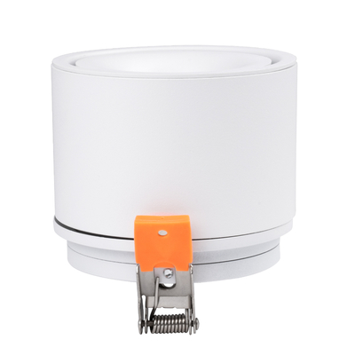 GLOBOSTAR® OMEGA-R 60294 Χωνευτό Κινούμενο Downlight Σποτ LED 12W 1560lm 36° AC 220-240V IP20 Φυσικό Λευκό 4500K - Bridgelux COB Chip & TÜV SÜD Driver - Λευκό Ματ - Μ10 x Π10 x Υ8.2cm / Q9cm - 5 Χρόνια Εγγύηση