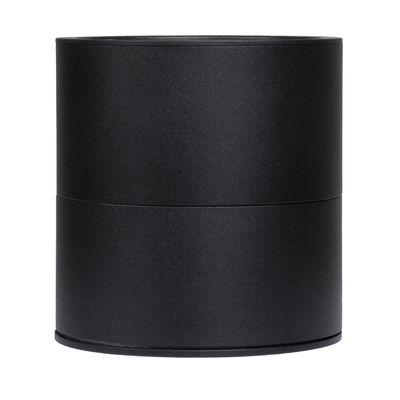 GLOBOSTAR® OMEGA-S 60301 Κινούμενο Downlight Σποτ LED 12W 1500lm 36° AC 220-240V IP20 Θερμό Λευκό 2700K - Bridgelux COB Chip & TÜV SÜD Driver - Μαύρο Ματ - Μ10 x Π10 x Υ10.5cm - 5 Χρόνια Εγγύηση