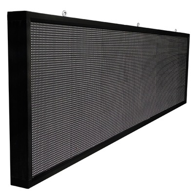 GLOBOSTAR® DISPLAY 90292 Κυλιόμενη Ψηφιακή Επιγραφή P10 Μονής Όψης LED AC 220-240V Αδιάβροχο IP65 Πράσινο - WiFi Control μέσω FK APP - Αισθητήρας Θερμοκρασίας & Υγρασίας - Μ264 x Π9 x Υ72cm - 2 Χρόνια Εγγύηση