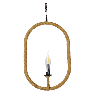 GLOBOSTAR® LINDELL 10001142 Vintage Κρεμαστό Φωτιστικό Οροφής με Ντουί 1 x E14 AC 220-240V IP20 - Μαύρο & Μπεζ - Μ35 x Π10 x Υ53cm