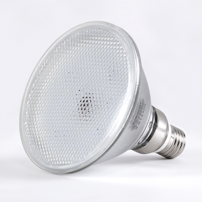 GLOBOSTAR® GARDENPAR 60230 Σποτ E27 PAR38 Σκληρού Υάλου LED 18W 1200lm 60° AC 220-240V Αδιάβροχο IP65 Πράσινο - Μ12 x Π12 x Υ13cm - 3 Χρόνια Εγγύηση