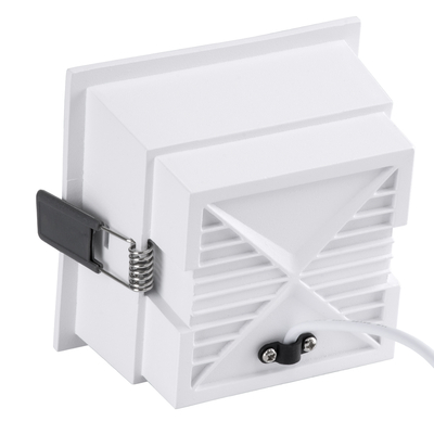 GLOBOSTAR® PLUTO-B 60278 Χωνευτό Downlight Σποτ με Honeycomb Anti Glare Reflector LED 15W 1950lm 38° AC 220-240V IP20 Φυσικό Λευκό 4500K - Bridgelux COB Chip & TÜV SÜD Driver - Λευκό Ματ - Μ10.4 x Π10.4 x Υ6.5cm / Q9.5 x 9.5cm - 5 Χρόνια Εγγύηση