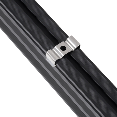 GLOBOSTAR® OFFICE 61025 Μοντέρνο Γραμμικό Επεκτεινόμενο Φωτιστικό Οροφής LED 18W 2170lm 120° AC 220-240V IP20 Θερμό Λευκό 2700K - Lumileds SMD Chip - Μαύρο Ματ - Μ120 x Π2 x Υ4cm - 3 Χρόνια Εγγύηση