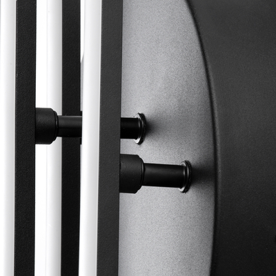 GLOBOSTAR® DRACO 61093 Μοντέρνο Φωτιστικό Οροφής LED 45W 5535lm 120° AC 220-240V IP20 Ρυθμιζόμενο Λευκό CCT με Χειριστήριο από 2700K έως 6000K Dimmable - Lumileds SMD Chip - Μαύρο Ματ - Μ50 x Π50 x Υ11cm - 3 Χρόνια Εγγύηση