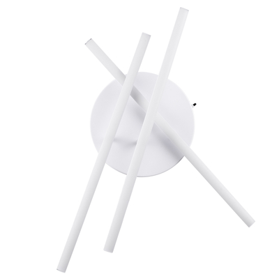 GLOBOSTAR® DRACO 61094 Μοντέρνο Φωτιστικό Οροφής LED 45W 5535lm 120° AC 220-240V IP20 Ρυθμιζόμενο Λευκό CCT με Χειριστήριο από 2700K έως 6000K Dimmable - Lumileds SMD Chip - Λευκό Ματ - Μ50 x Π50 x Υ11cm - 3 Χρόνια Εγγύηση