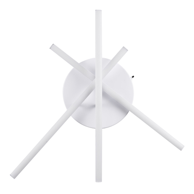 GLOBOSTAR® DRACO 61094 Μοντέρνο Φωτιστικό Οροφής LED 45W 5535lm 120° AC 220-240V IP20 Ρυθμιζόμενο Λευκό CCT με Χειριστήριο από 2700K έως 6000K Dimmable - Lumileds SMD Chip - Λευκό Ματ - Μ50 x Π50 x Υ11cm - 3 Χρόνια Εγγύηση