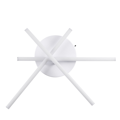 GLOBOSTAR® DRACO 61094 Μοντέρνο Φωτιστικό Οροφής LED 45W 5535lm 120° AC 220-240V IP20 Ρυθμιζόμενο Λευκό CCT με Χειριστήριο από 2700K έως 6000K Dimmable - Lumileds SMD Chip - Λευκό Ματ - Μ50 x Π50 x Υ11cm - 3 Χρόνια Εγγύηση