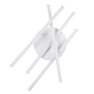 GLOBOSTAR® DRACO 61096 Μοντέρνο Φωτιστικό Οροφής LED 60W 7380lm 120° AC 220-240V IP20 Ρυθμιζόμενο Λευκό CCT με Χειριστήριο από 2700K έως 6000K Dimmable - Lumileds SMD Chip - Λευκό Ματ - Μ60 x Π60 x Υ11cm - 3 Χρόνια Εγγύηση