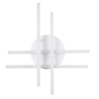 GLOBOSTAR® DRACO 61096 Μοντέρνο Φωτιστικό Οροφής LED 60W 7380lm 120° AC 220-240V IP20 Ρυθμιζόμενο Λευκό CCT με Χειριστήριο από 2700K έως 6000K Dimmable - Lumileds SMD Chip - Λευκό Ματ - Μ60 x Π60 x Υ11cm - 3 Χρόνια Εγγύηση