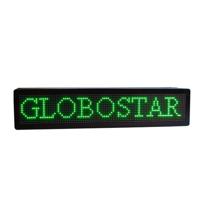 GLOBOSTAR® DISPLAY 90302 Κυλιόμενη Ψηφιακή Επιγραφή P10 Διπλής Όψης LED AC 220-240V Αδιάβροχο IP65 Πράσινο - WiFi Control μέσω FK APP - Αισθητήρας Θερμοκρασίας & Υγρασίας - Μ104 x Π12 x Υ20cm - 2 Χρόνια Εγγύηση