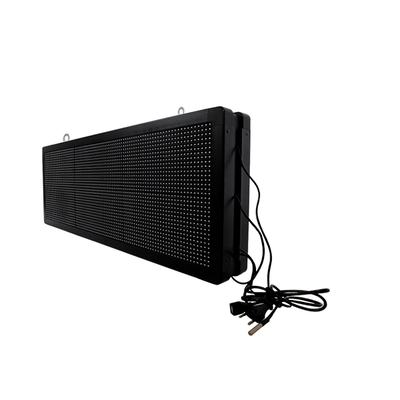 GLOBOSTAR® DISPLAY 90321 Κυλιόμενη Ψηφιακή Επιγραφή P10 Διπλής Όψης LED AC 220-240V Αδιάβροχο IP65 Κόκκινο - WiFi Control μέσω FK APP - Αισθητήρας Θερμοκρασίας & Υγρασίας - Μ104 x Π12 x Υ40cm - 2 Χρόνια Εγγύηση