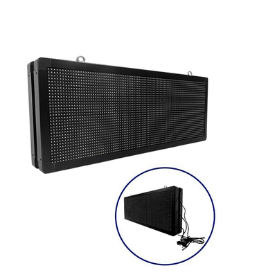 GLOBOSTAR® DISPLAY 90324 Κυλιόμενη Ψηφιακή Επιγραφή P10 Διπλής Όψης LED AC 220-240V Αδιάβροχο IP65 Πορτοκαλί - WiFi Control μέσω FK APP - Αισθητήρας Θερμοκρασίας & Υγρασίας - Μ104 x Π12 x Υ40cm - 2 Χρόνια Εγγύηση