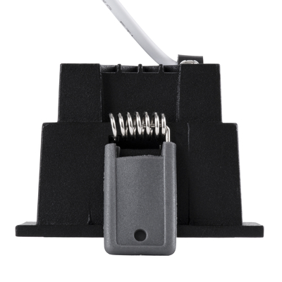 GLOBOSTAR® PLUTO-S 60269 Χωνευτό Downlight Σποτ με Honeycomb Anti Glare Reflector LED 7W 875lm 38° AC 220-240V IP20 Θερμό Λευκό 2700K - Bridgelux COB Chip & TÜV SÜD Driver - Μαύρο Ματ - Μ6.4 x Π6.4 x Υ4.9cm / Q5.5 x 5.5cm - 5 Χρόνια Εγγύηση